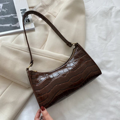 Modische PU-Ledertaschen für Damen Alligator