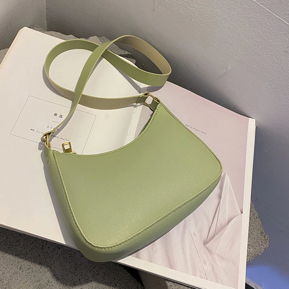 Neue Damenmode Handtaschen Retro Einfarbig