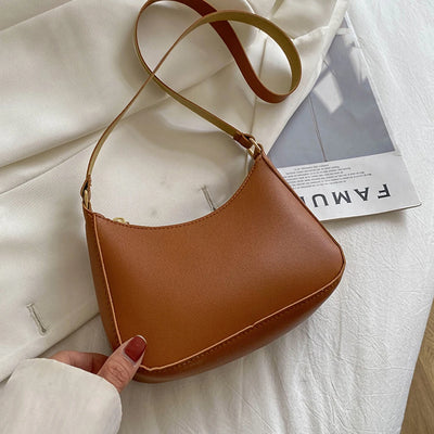 Neue Damenmode Handtaschen Retro Einfarbig