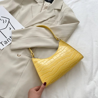 Modische PU-Ledertaschen für Damen Alligator