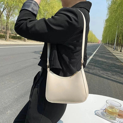 Neue Damenmode Handtaschen Retro Einfarbig