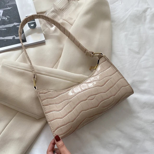 Modische PU-Ledertaschen für Damen Alligator