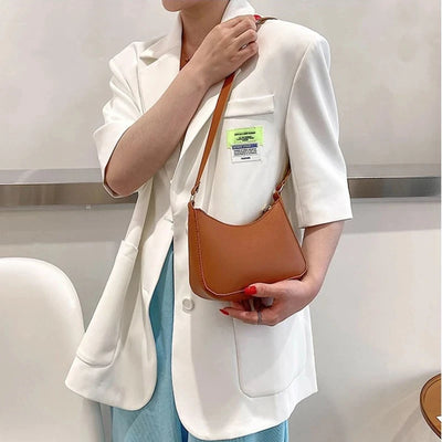 Neue Damenmode Handtaschen Retro Einfarbig