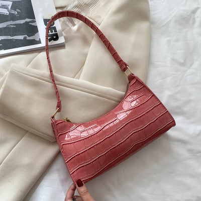 Modische PU-Ledertaschen für Damen Alligator