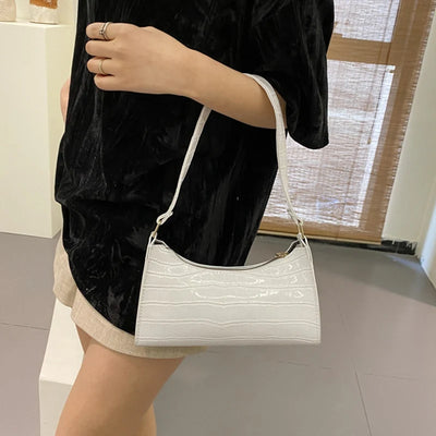 Modische PU-Ledertaschen für Damen Alligator