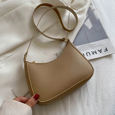 Neue Damenmode Handtaschen Retro Einfarbig