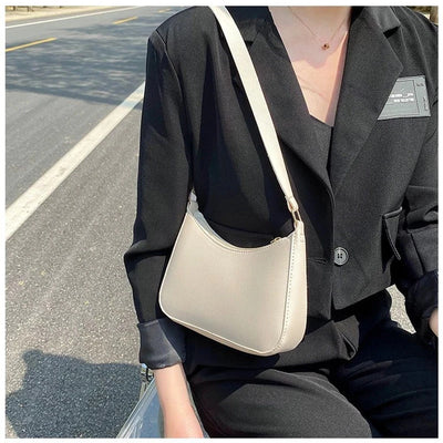 Neue Damenmode Handtaschen Retro Einfarbig