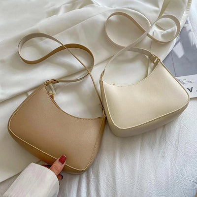 Neue Damenmode Handtaschen Retro Einfarbig