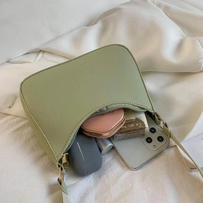 Neue Damenmode Handtaschen Retro Einfarbig