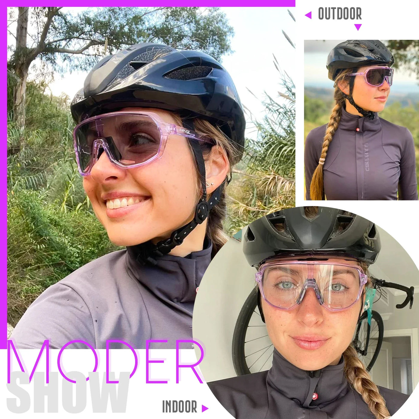 SpeedLens 2.0 - UV400-Fahrradsonnenbrille 
