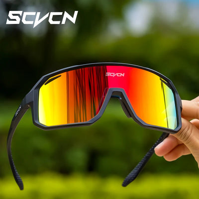 SCVCN Outdoor-Fahrrad-Sonnenbrille für Herren, Rennrad