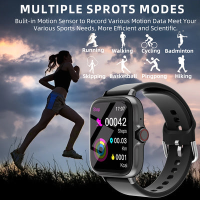 Wasserdichte Smartwatch mit Nachrichtenantwort