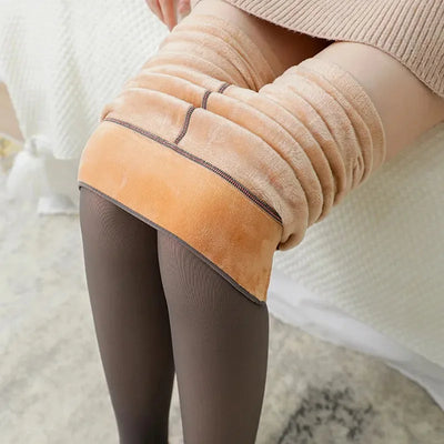 Verdicken Sie Thermo-Strumpfhosen Leggings Frauen Winter