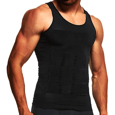 Kompressions-Body-Shaper-Tanktop für Herren,
