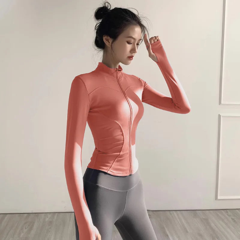 Damen Jacke Schnelltrocknend Sonnenschutz Sport