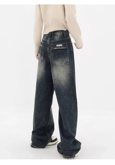 Harajuku Y2K Lose Jeans Damen Streetwear