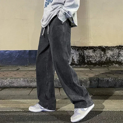 Streetwear Lose Jeans Männer Koreanischen Stil