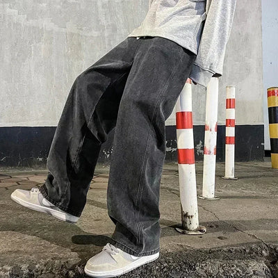 Streetwear Lose Jeans Männer Koreanischen Stil