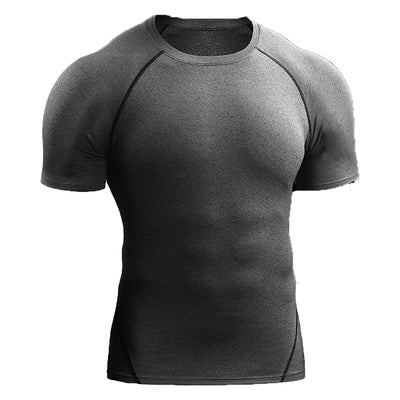 Kompressions-T-Shirt für Herren, Sommer-Sportbekleidung