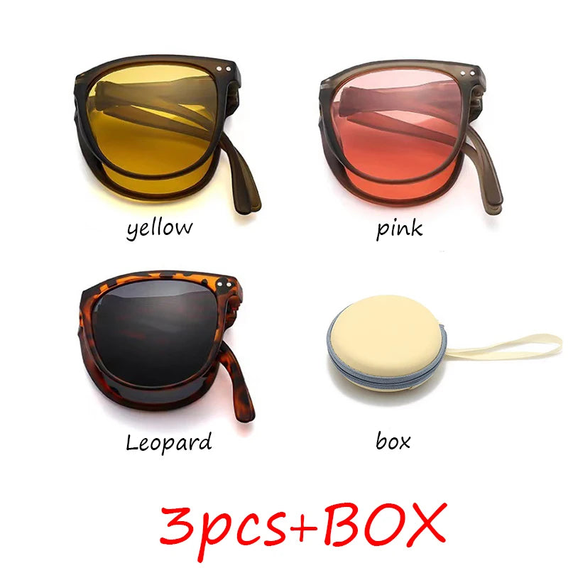 Faltbare Sonnenbrille, tragbarer ultraleichter Sonnenschutz