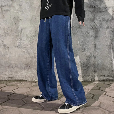 Streetwear Lose Jeans Männer Koreanischen Stil
