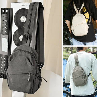 Umhängetasche Herren Single Shoulder Kleiner Rucksack