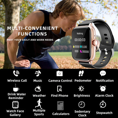 Wasserdichte Smartwatch mit Nachrichtenantwort