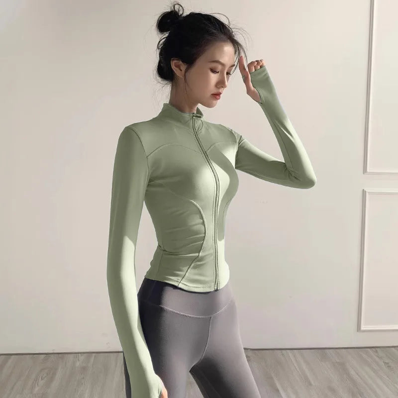 Damen Jacke Schnelltrocknend Sonnenschutz Sport