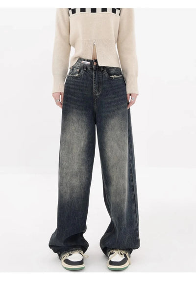 Harajuku Y2K Lose Jeans Damen Streetwear