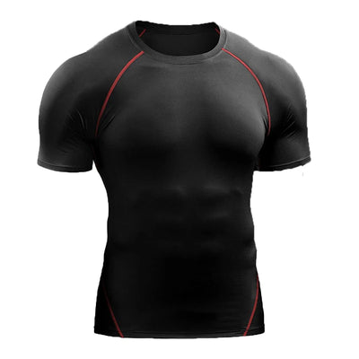 Kompressions-T-Shirt für Herren, Sommer-Sportbekleidung