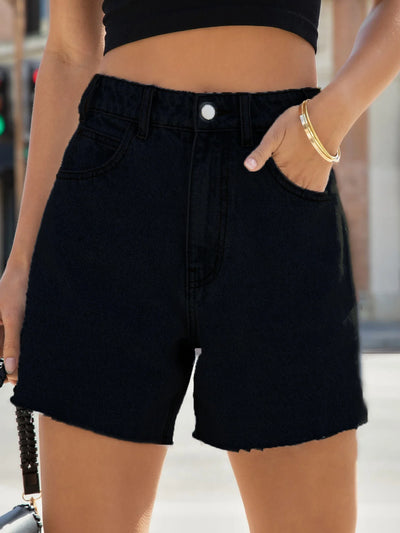 Mode einfache alle-match wolle design Denim