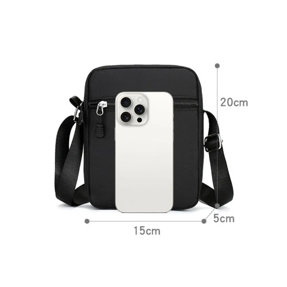 Oxford Umhängetasche Durable Mini Schwarz Mobile