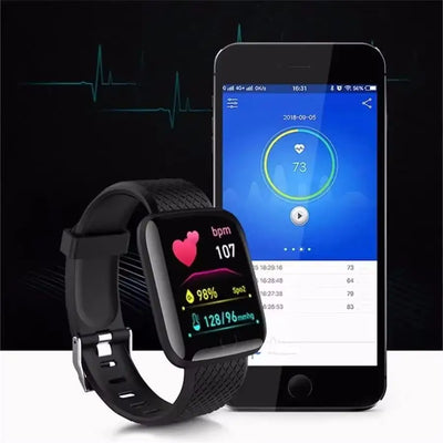 Smart Watch Sport Fitness Armband Steuerung Musik