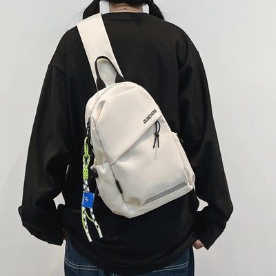 Umhängetasche Herren Single Shoulder Kleiner Rucksack