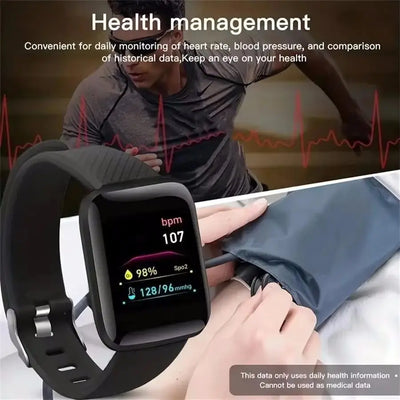 Smart Watch Sport Fitness Armband Steuerung Musik