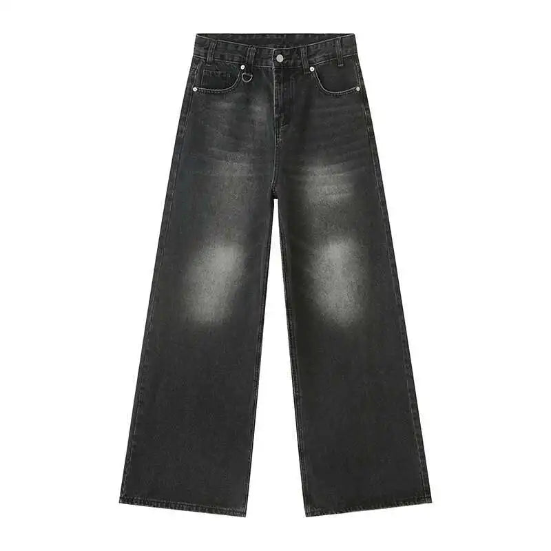 IEFB Vintage herren Baggy Denim Hosen Streetwear
