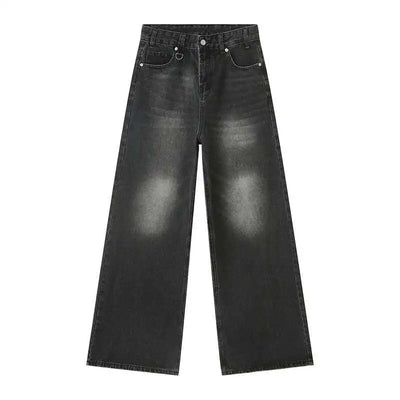 IEFB Vintage herren Baggy Denim Hosen Streetwear