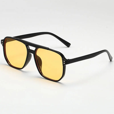 Vintage Männer Frauen Große Sonnenbrille Männer Quadrat