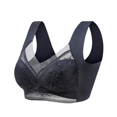 Damen Großer Push-Up-BH aus nahtloser Eisseide