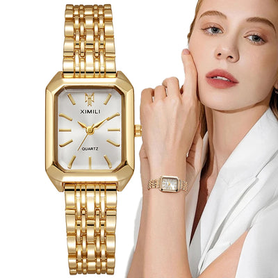 Luxus Damen Mode Quarzuhr Einfache