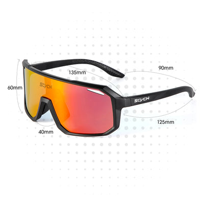 SCVCN Neue Fahrradbrille Fahrrad Sonnenbrille Herren