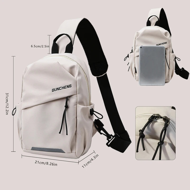 Umhängetasche Herren Single Shoulder Kleiner Rucksack