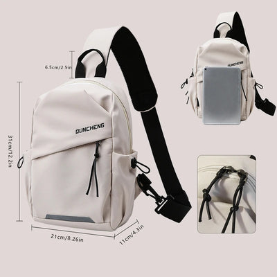 Umhängetasche Herren Single Shoulder Kleiner Rucksack