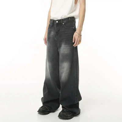IEFB Vintage herren Baggy Denim Hosen Streetwear