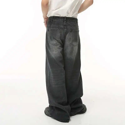 IEFB Vintage herren Baggy Denim Hosen Streetwear