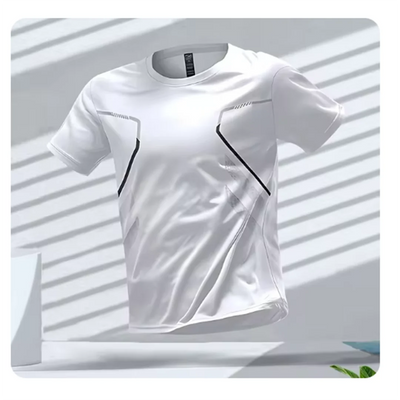 Herren T-Shirts Sport Running Herren Schnelltrocknend