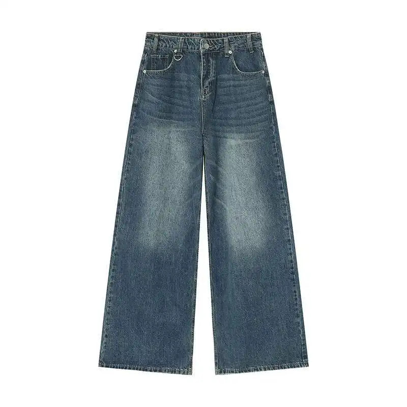 IEFB Vintage herren Baggy Denim Hosen Streetwear