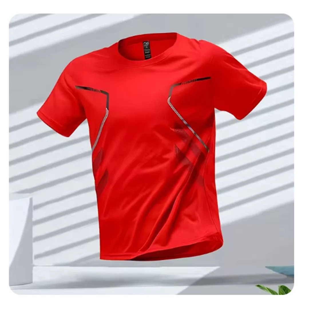 Herren T-Shirts Sport Running Herren Schnelltrocknend