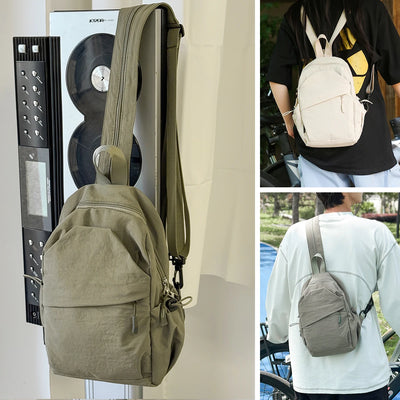 Umhängetasche Herren Single Shoulder Kleiner Rucksack