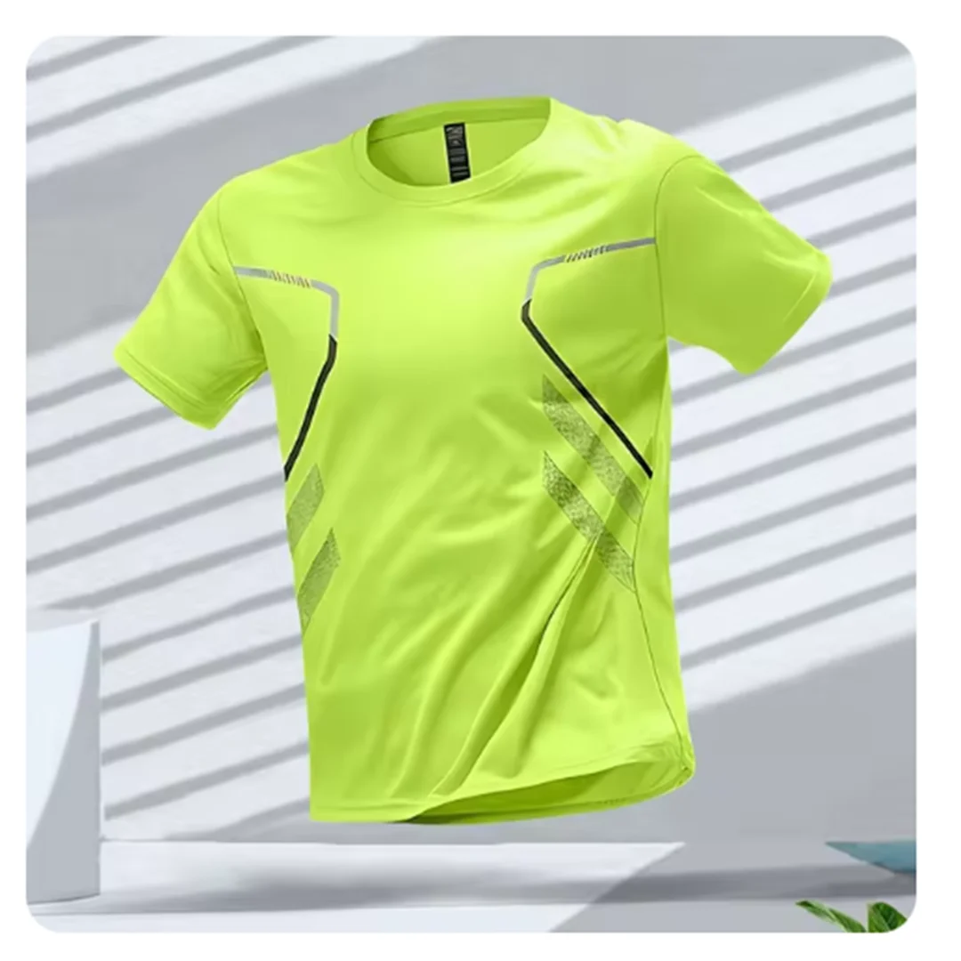 Herren T-Shirts Sport Running Herren Schnelltrocknend